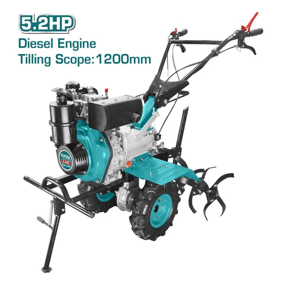 Máquina de Labranza Motoculteur Diesel 5.2HP- TOTAL TUNISIA Jardinage -TDC12001