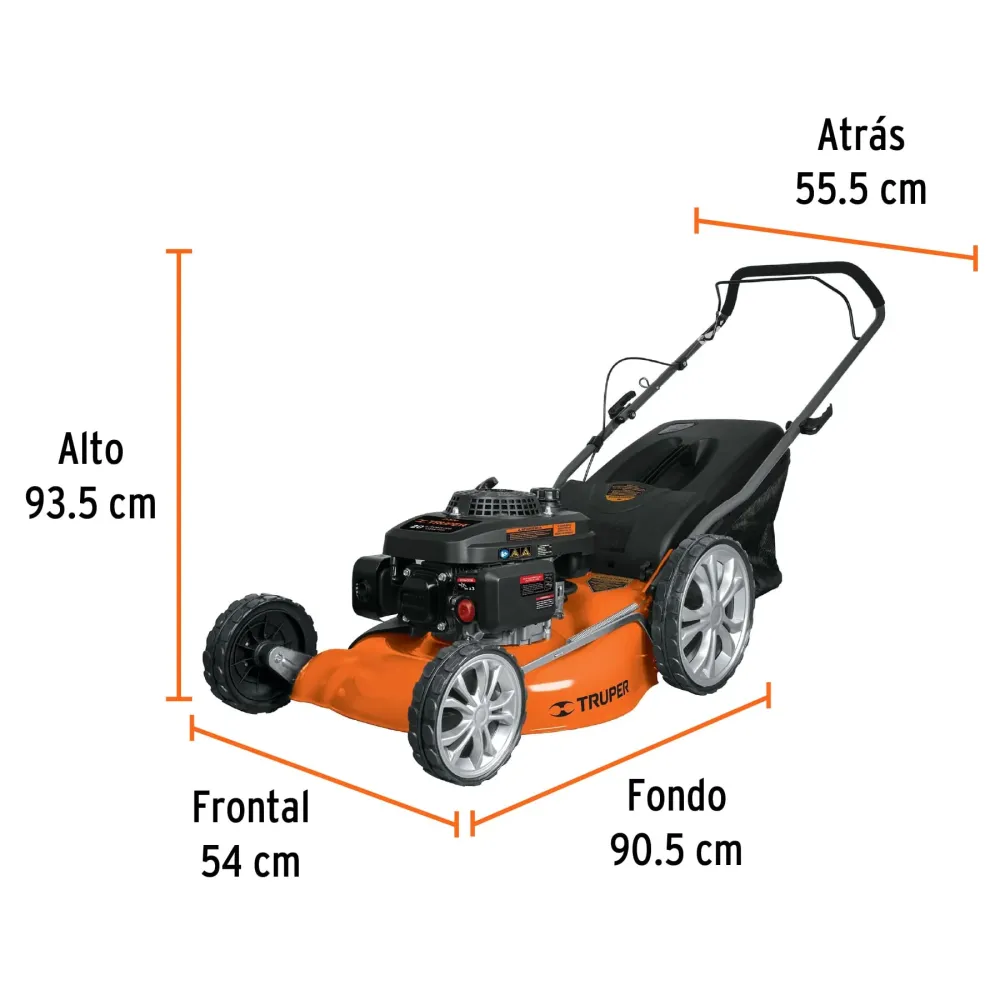 Podadoras con motor gasolina, 5HP, de 20" para Preparación de Terreno