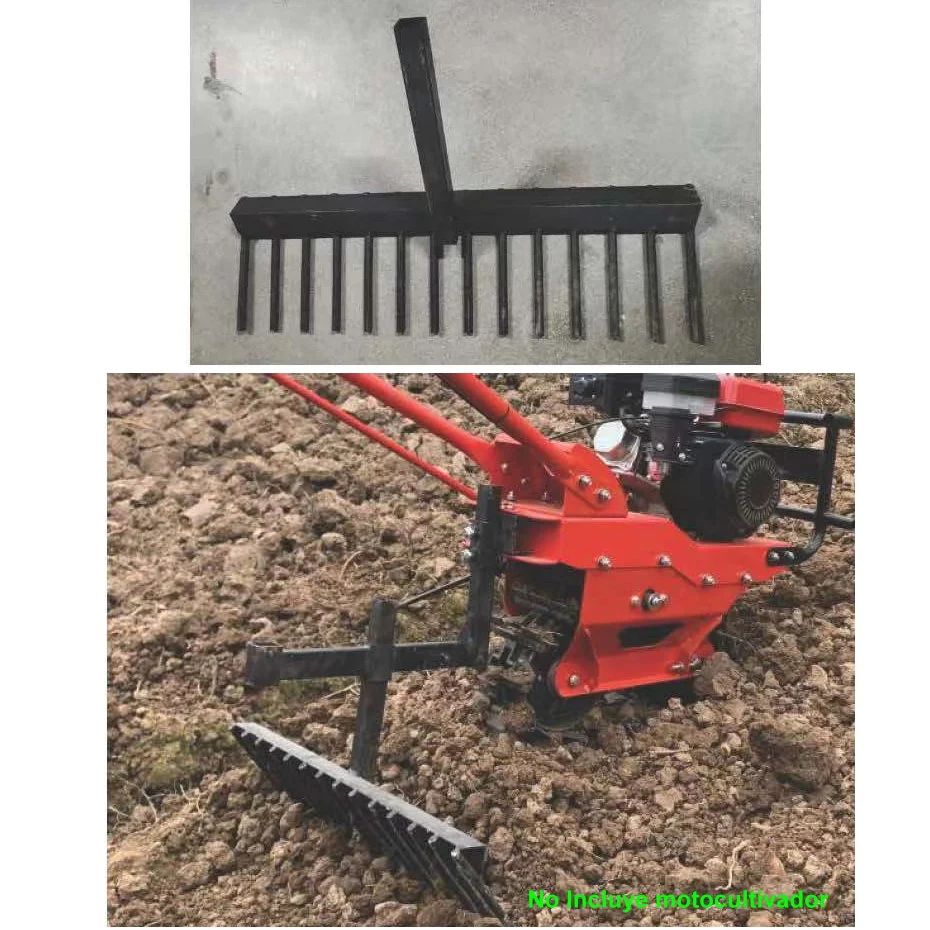 Rastrillo para motocultivador de oruga r60 con 1 ño de Garantí