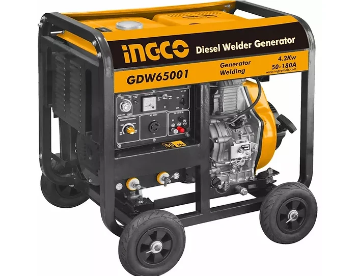 Robusto para Terreno Difícil MOTOSOLDADORA DIESEL 4.6KW 9.0HP UGDW65001