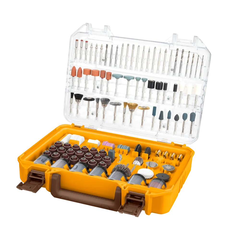 Set Para Mototool 420Pcs Akmg4208 con Protección de Seguridad