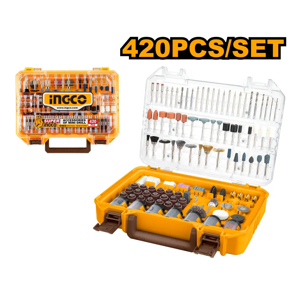 Tractor de Mano Set Para Mototool 420Pcs Akmg4208