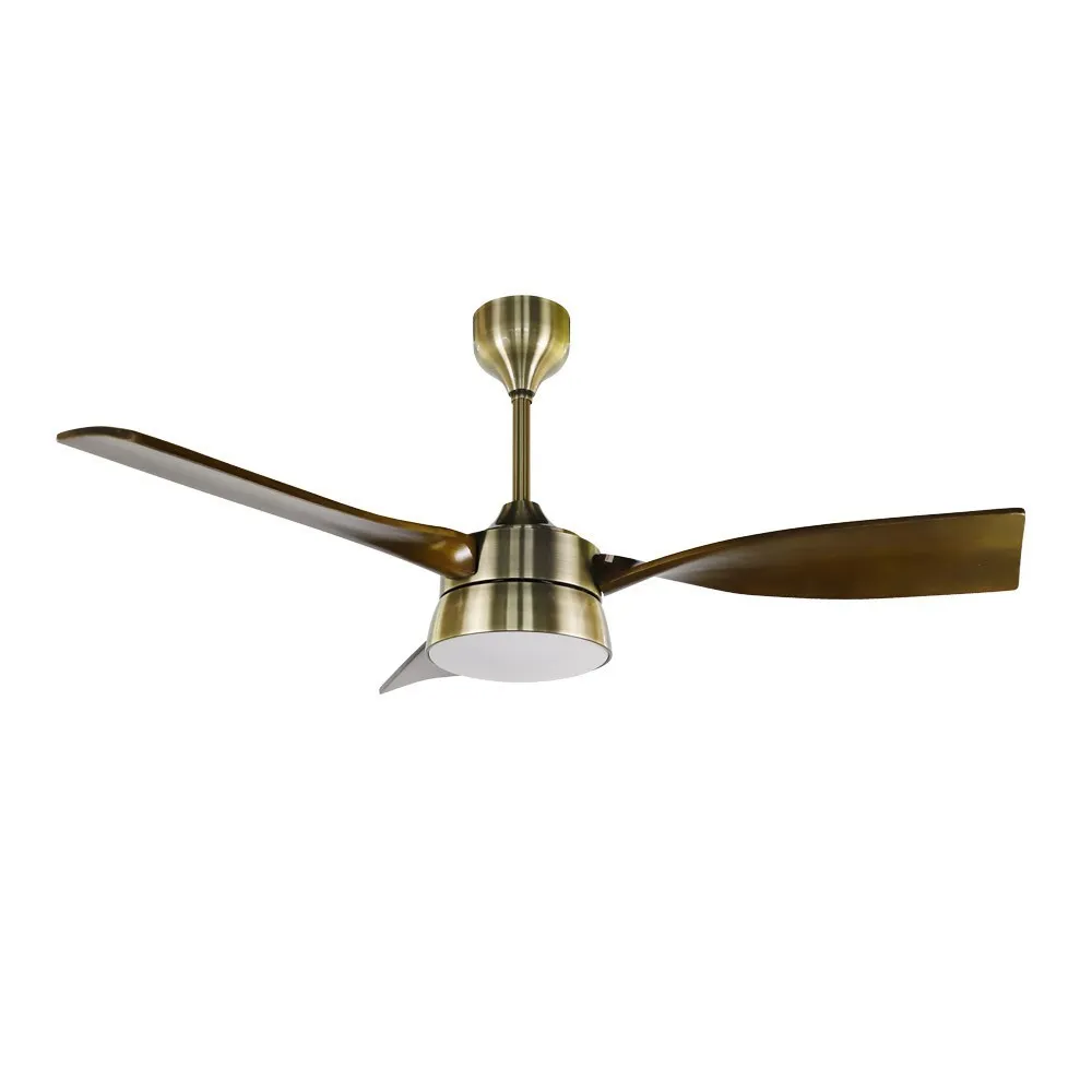 Ventilador de techo estio dorado cct regulable 132cm con Pintura Resistente