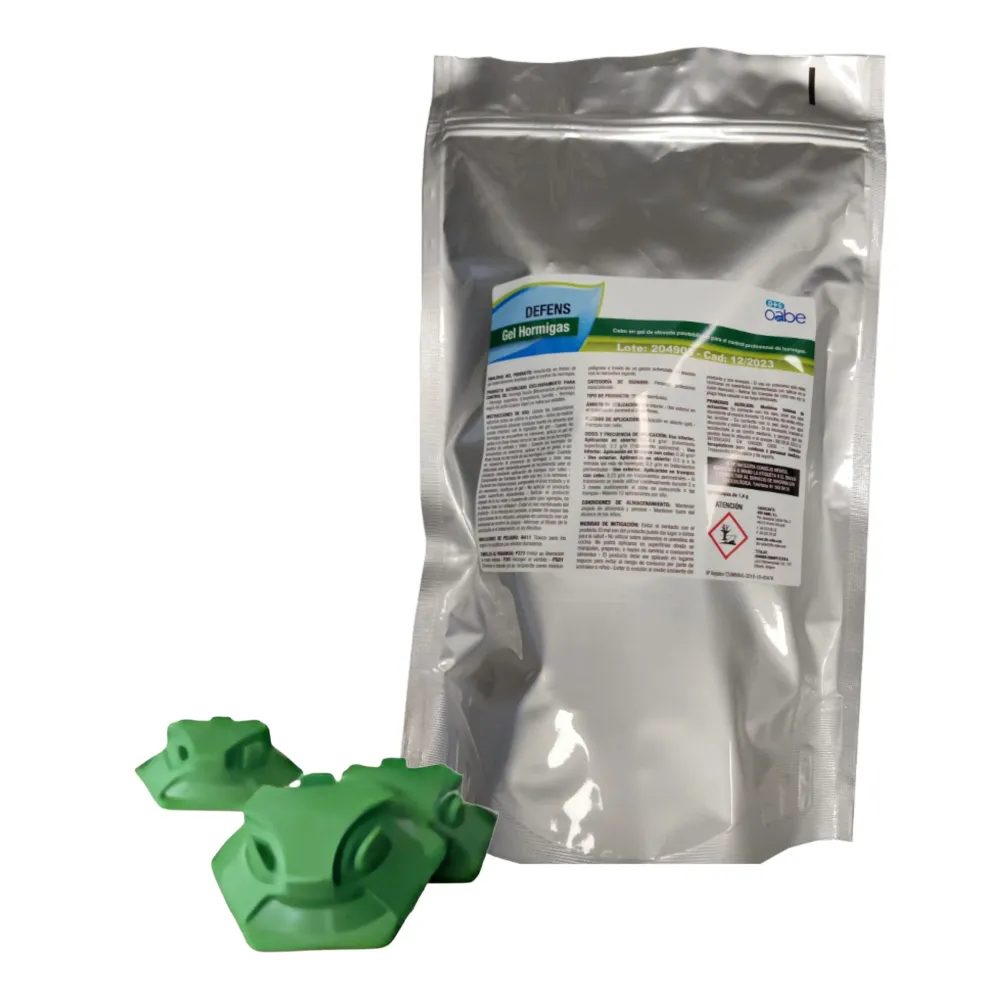 Industrial Certificado Defens Gel Hormigas – Pack 20 Unidades con Cebo Insecticida