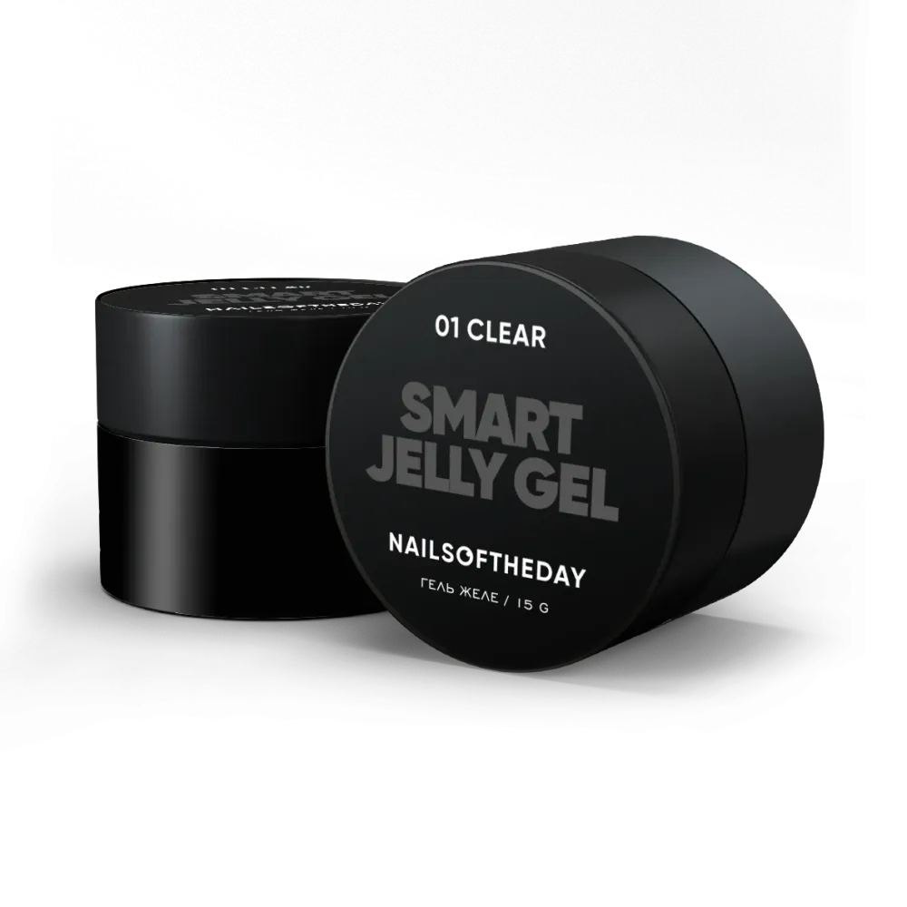 NAILSOFTHEDAY Conectado Jelly gel 01 est un gel de construction transparen