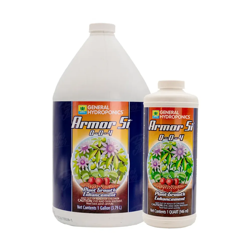 Armor Si | General Hydroponics - Suplemento De Silica De Rápida Absorción con Garantí del Fabricante