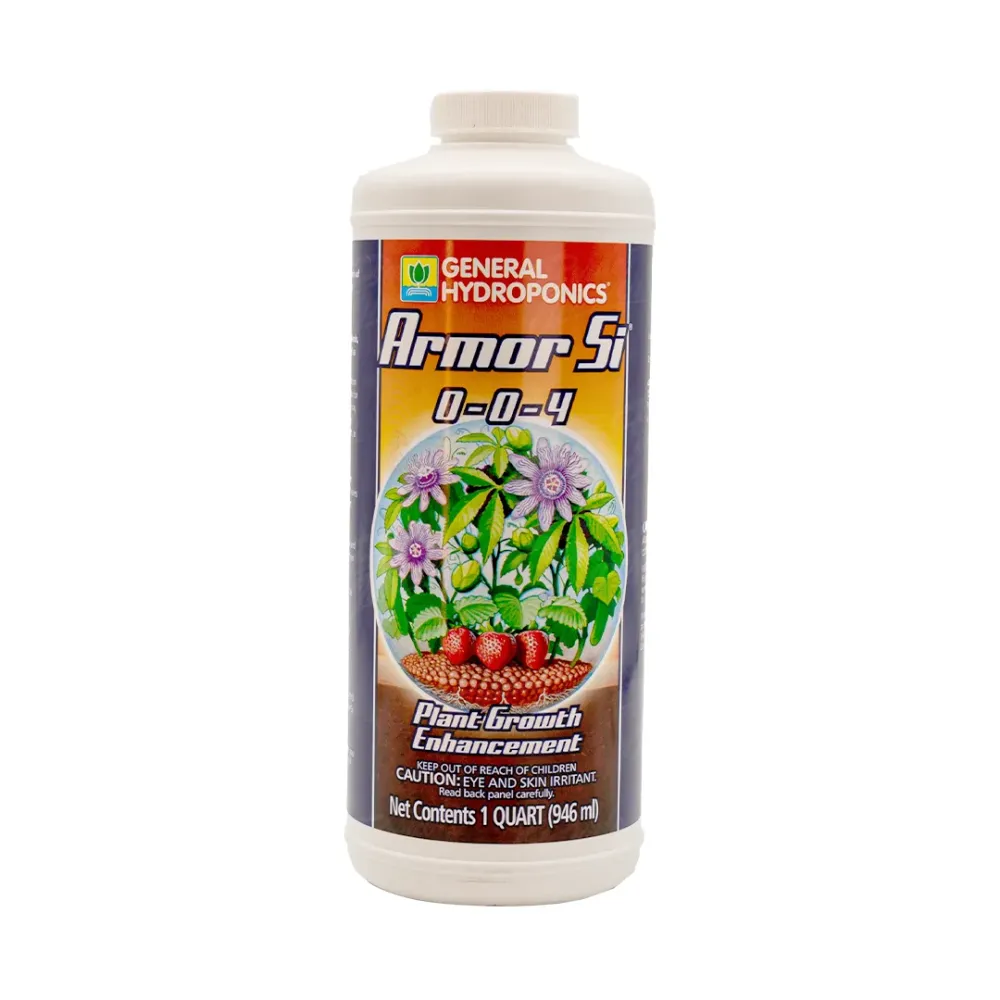 Armor Si | General Hydroponics - Suplemento De Silica De Rápida Absorción con Garantí del Fabricante