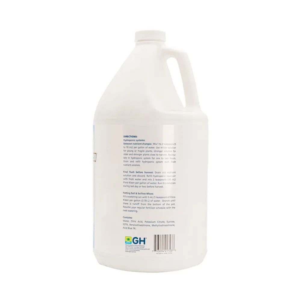 Florakleen | General Hydroponics - Aditivo Limpiador de Raíz Remueve El Exceso De Sales Minerales para Uso Doméstico