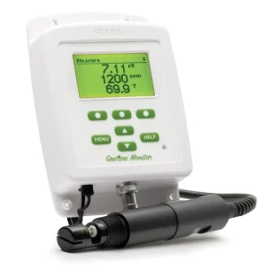 GroLine Monitor Hydroponic Nutrients Inline Probe para Cultivo de Lechugas