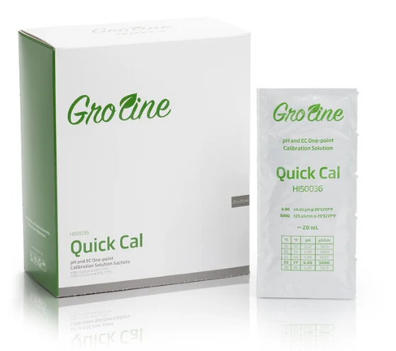 GroLine Monitor Hydroponic Nutrients Inline Probe para Cultivo de Lechugas