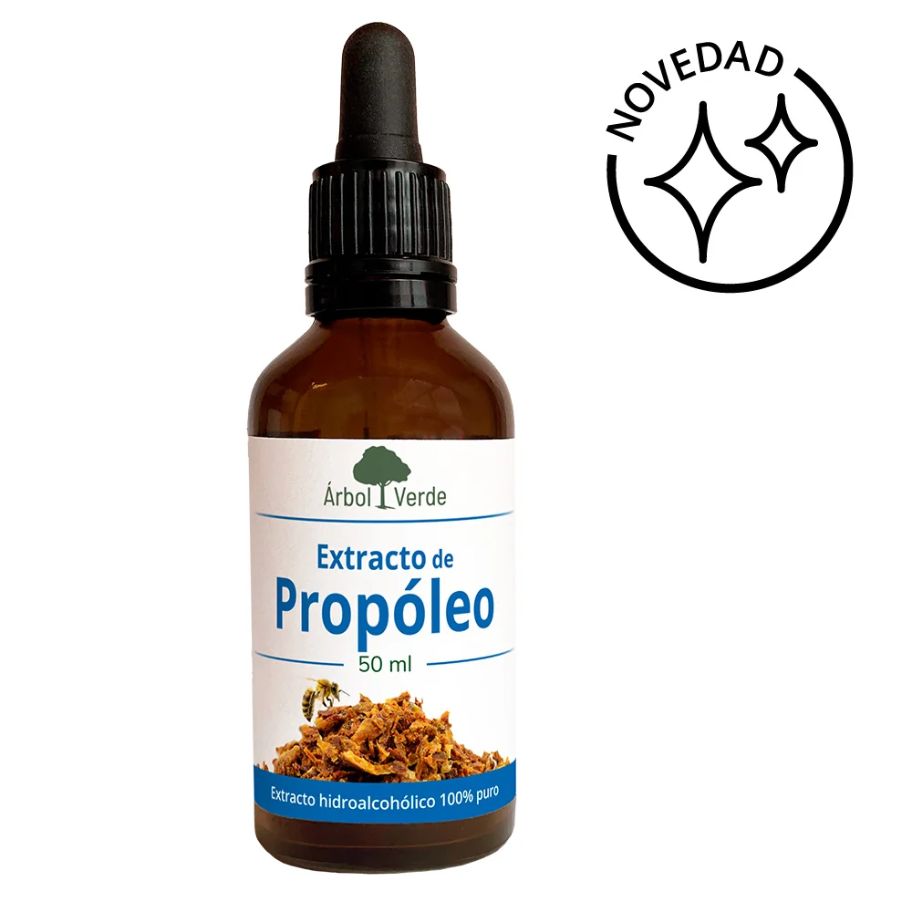Propoleo Extracto hidroalcoholico - 50 ml. Herbolario S. Mediterránea Compatible con Soluciones /B