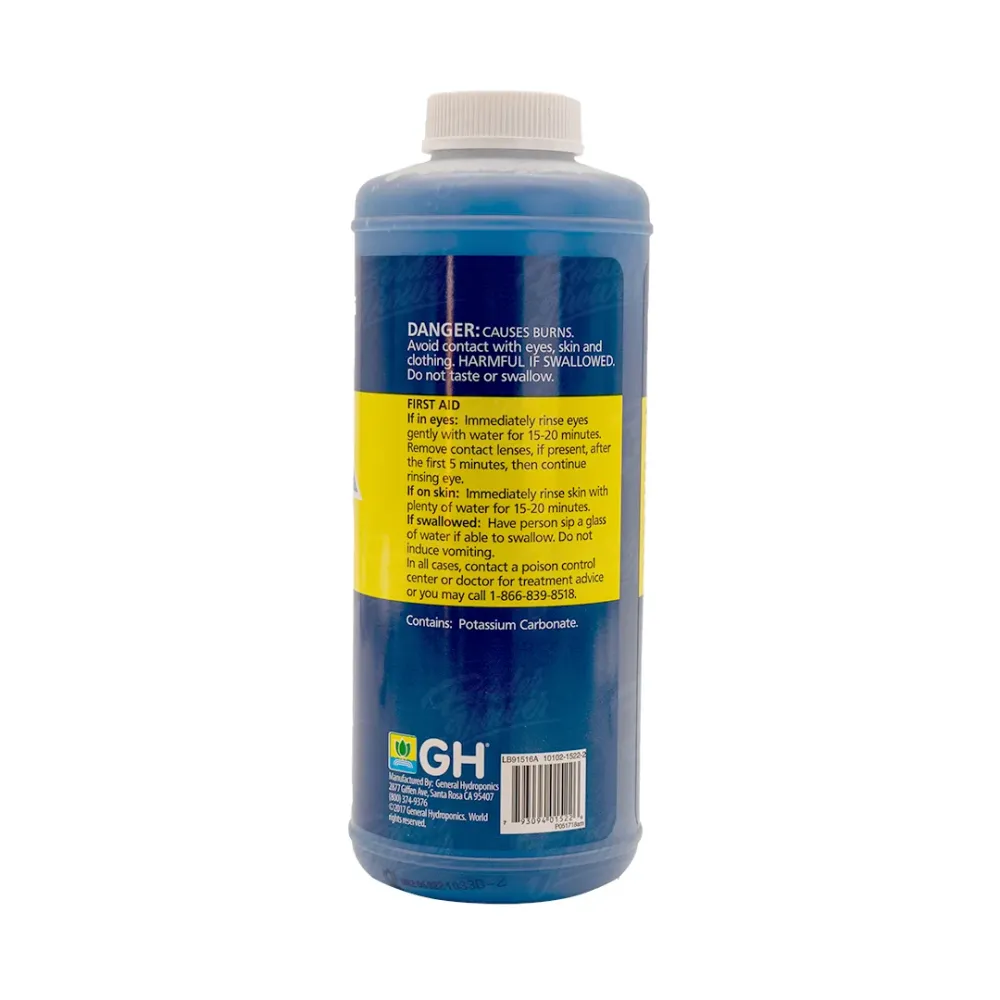 Solución Nutriente PH UP | General Hydroponics - Aumenta el pH De Tu Solución Y Refina La Absorción De Nutrientes