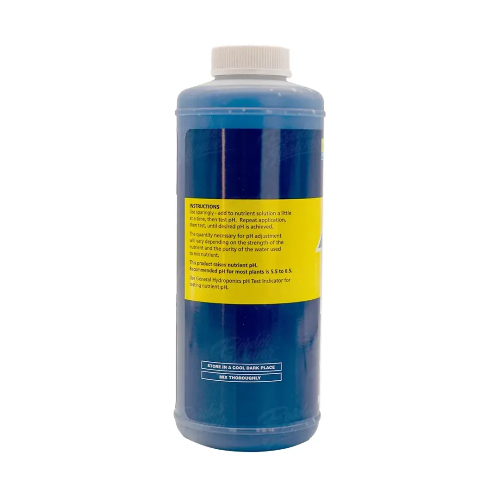 Solución Nutriente PH UP | General Hydroponics - Aumenta el pH De Tu Solución Y Refina La Absorción De Nutrientes