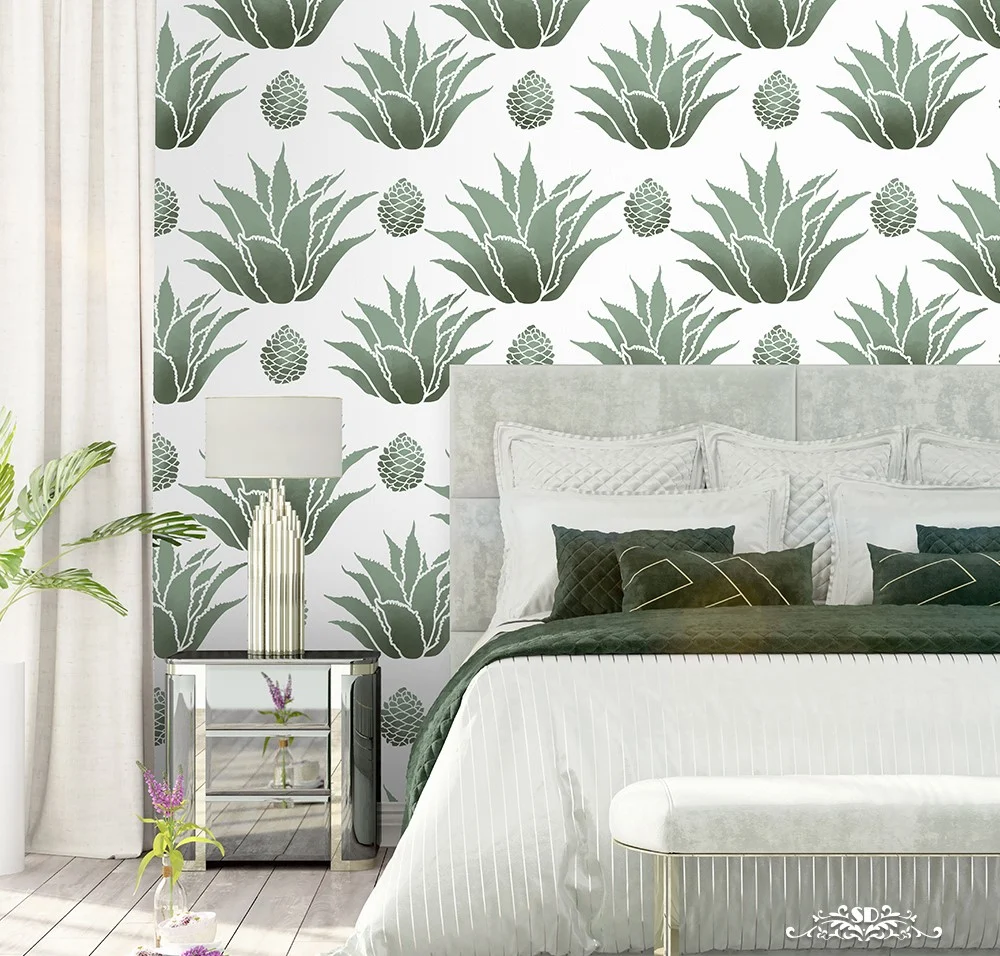 AGAVES STENCIL