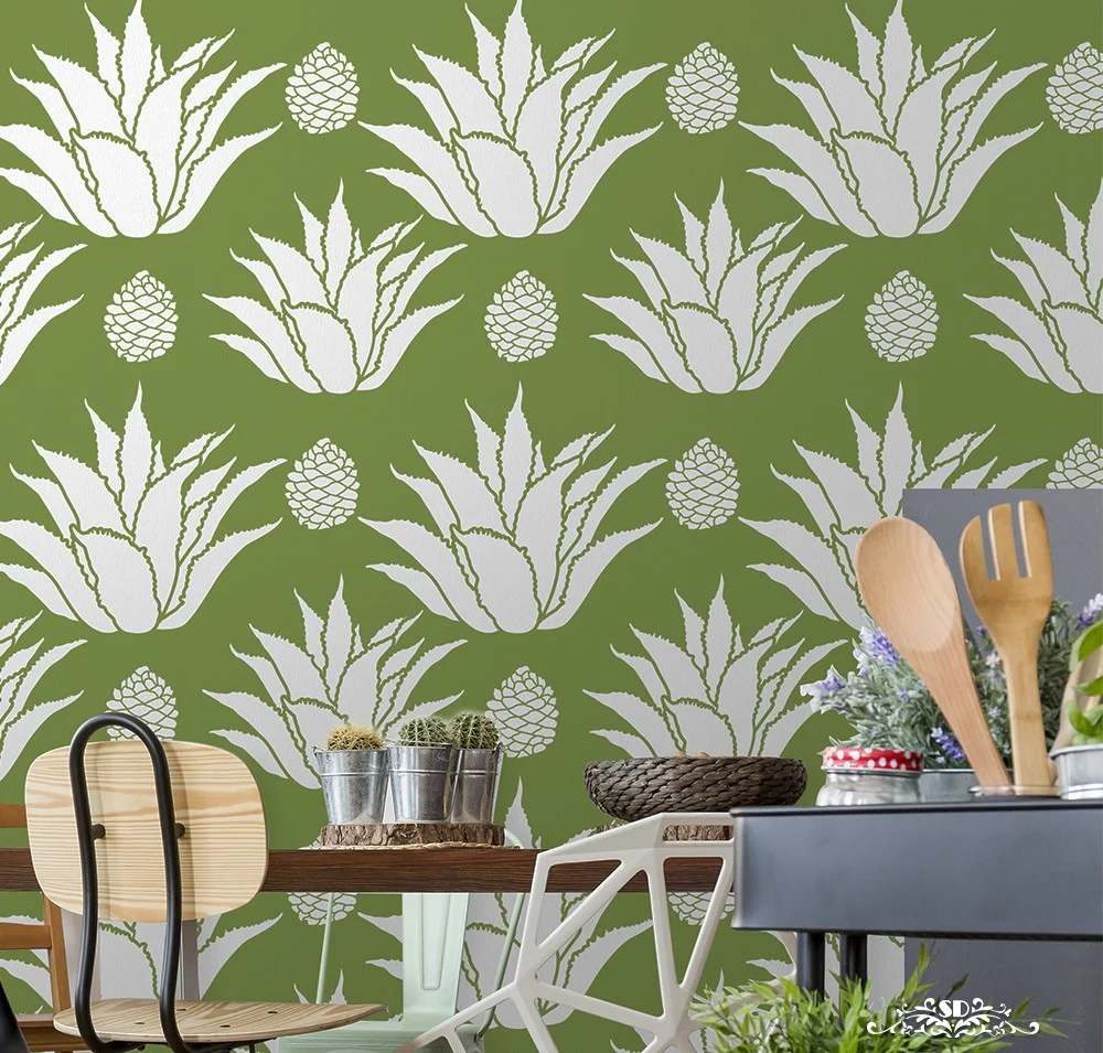 AGAVES STENCIL