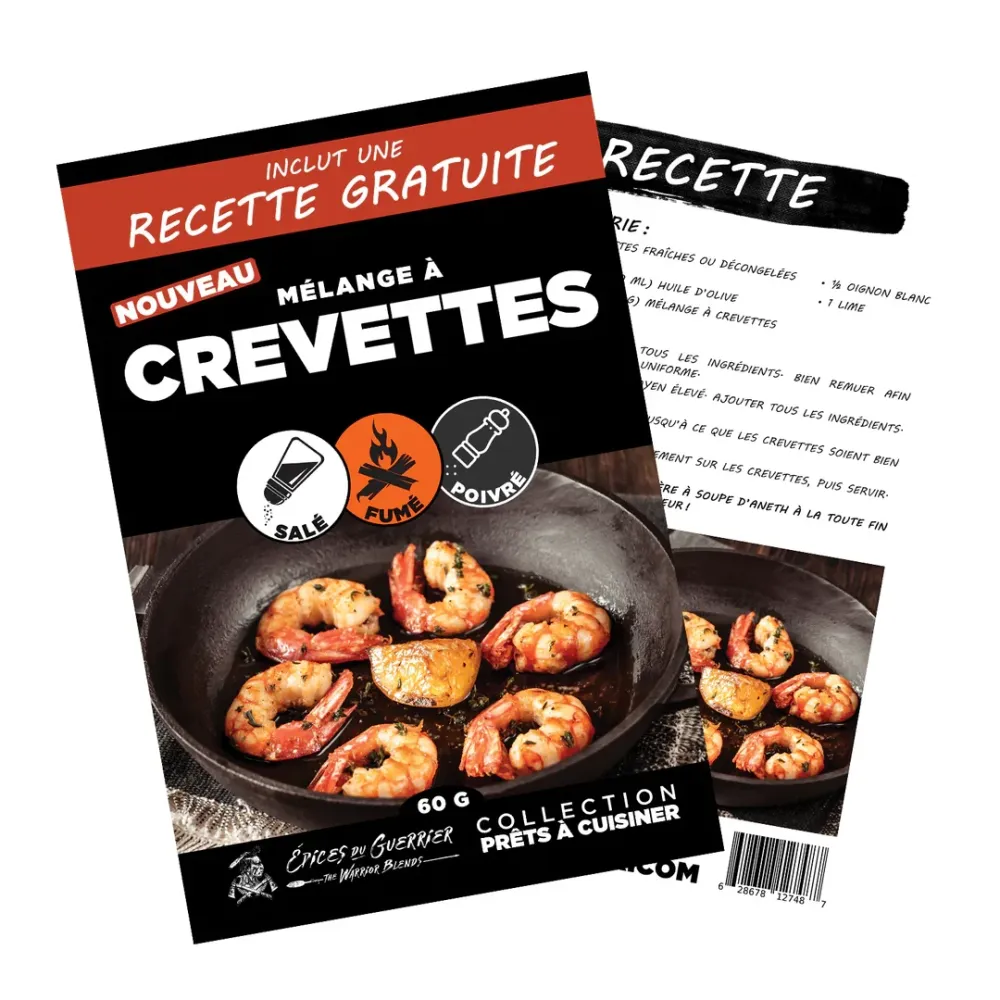 Épices du Guerrier - Mélange crevettes