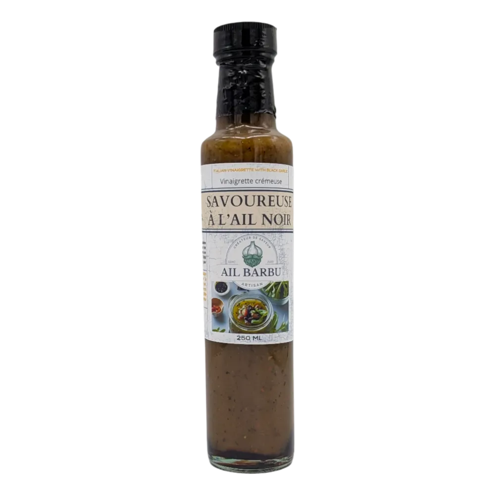 Ail Barbu - Vinaigrette crémeuse à l'ail et tomate séchée