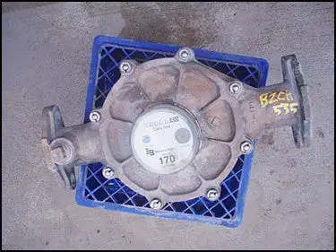 Sistema de medición Badger Medidor de agua en línea de latón Badger Metering System
