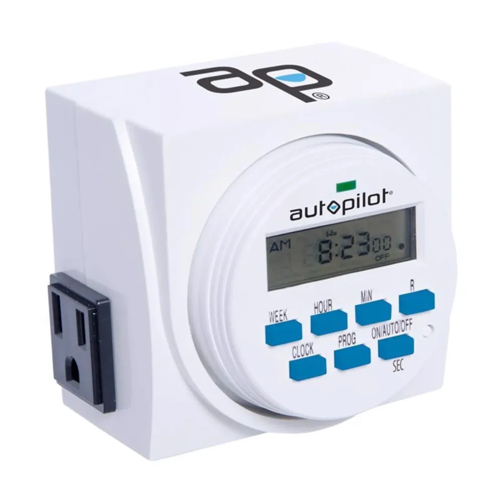 Temporizador de salida para sistema hidropónico Hydrofarm 120 V 1725 W