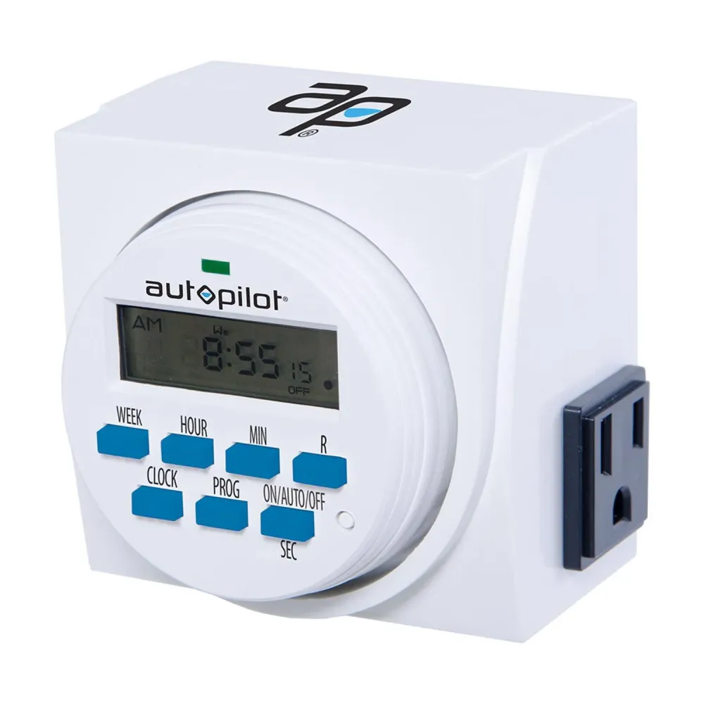 Temporizador de salida para sistema hidropónico Hydrofarm 120 V 1725 W