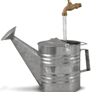 Fuente de riego galvanizada B-8 Fantasy Fountains de Universal Home and Garden