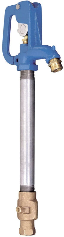 Manguera Campbell de 3/4 pulg. x hidrante de jardín de hierro fundido FIP de 3/4 pulg.