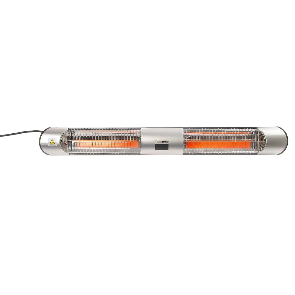 Calentador eléctrico de grafito para patio Heat Mate de 100 pies cuadrados y 1500 BTU HeatMate