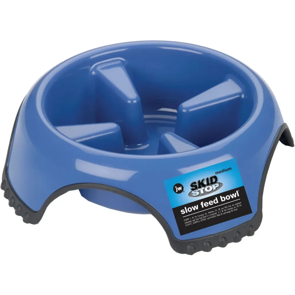 Comedero de alimentación lenta Skid Stop de Jw