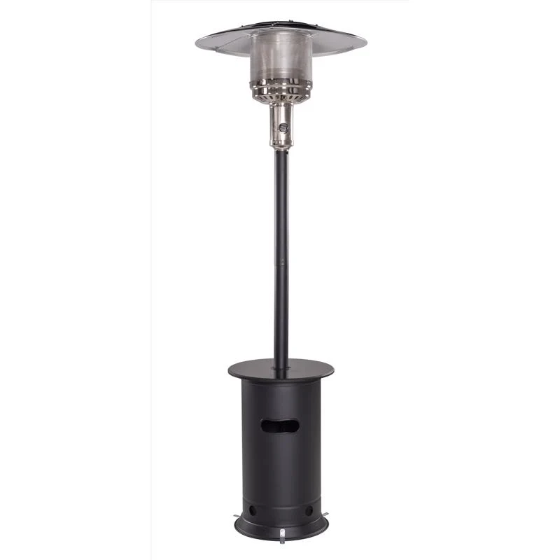 Calentador de patio independiente de acero propano de 46000 BTU de Living Accents de 250 pies cuadrados
