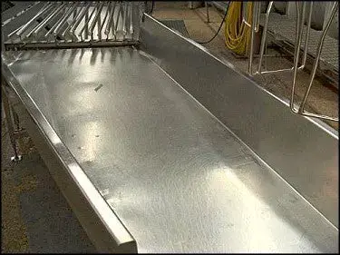 Canal de alimentación de acero inoxidable Not Specified