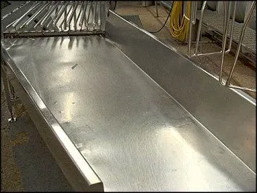 Canal de alimentación de acero inoxidable Not Specified