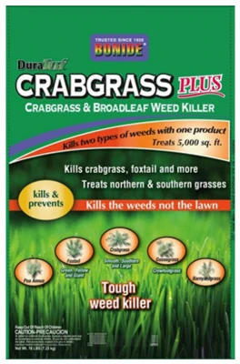 Granulado para matar pasto de cangrejo Bonide Duraturf, 12 lb