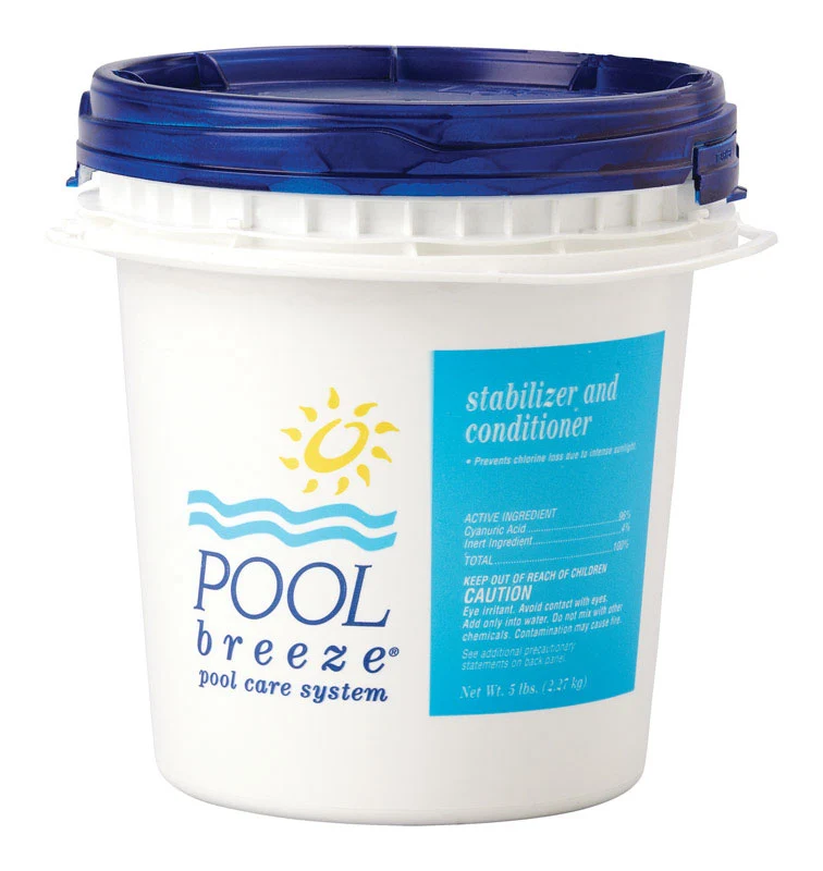 Estabilizador granulado para sistema de cuidado de piscinas Pool Breeze, 5 lb (paquete de 6)