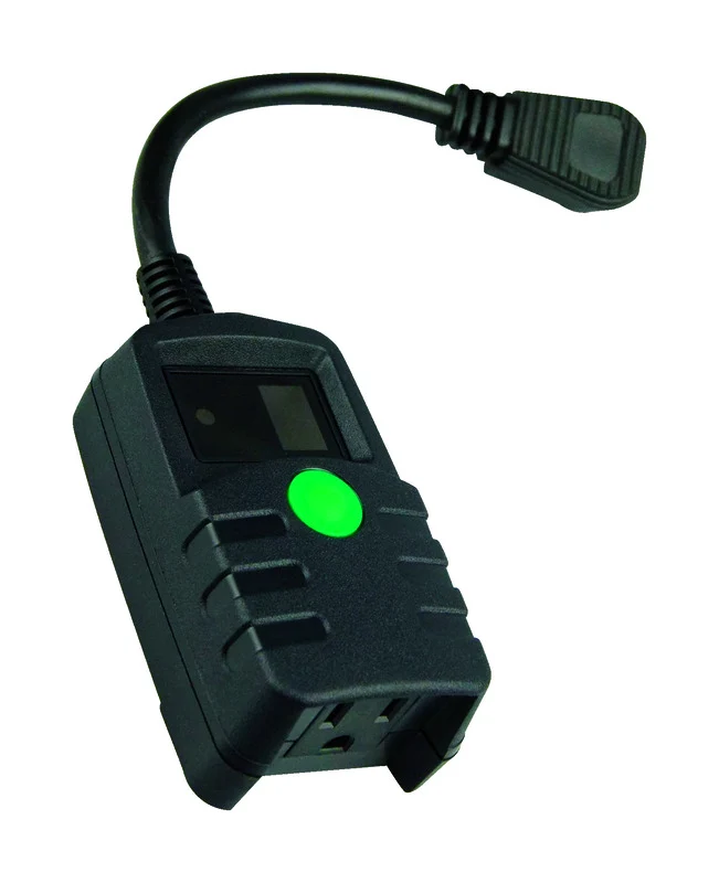 Temporizador digital de enchufes para exteriores de 24 horas Woods