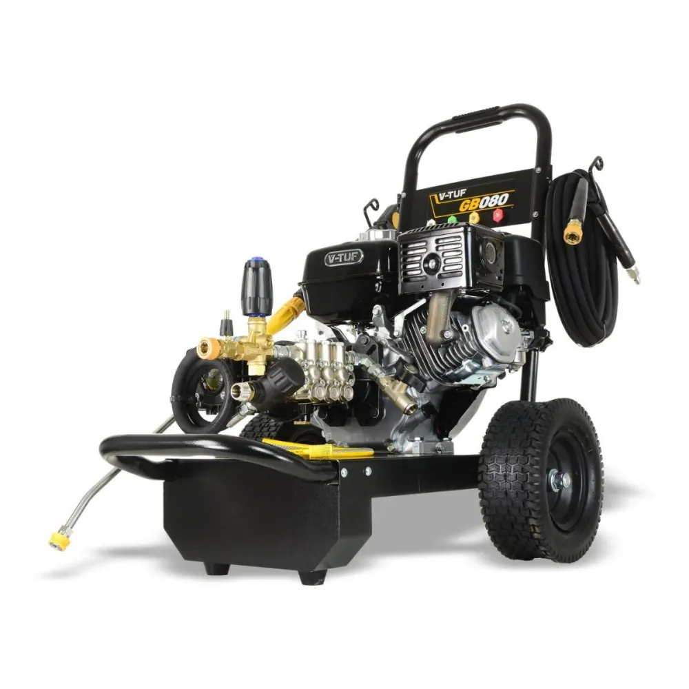 V-TUF GB080 9HP Petrol Pressure Washer Powerful 200 Bar Performance Deep Cleaning