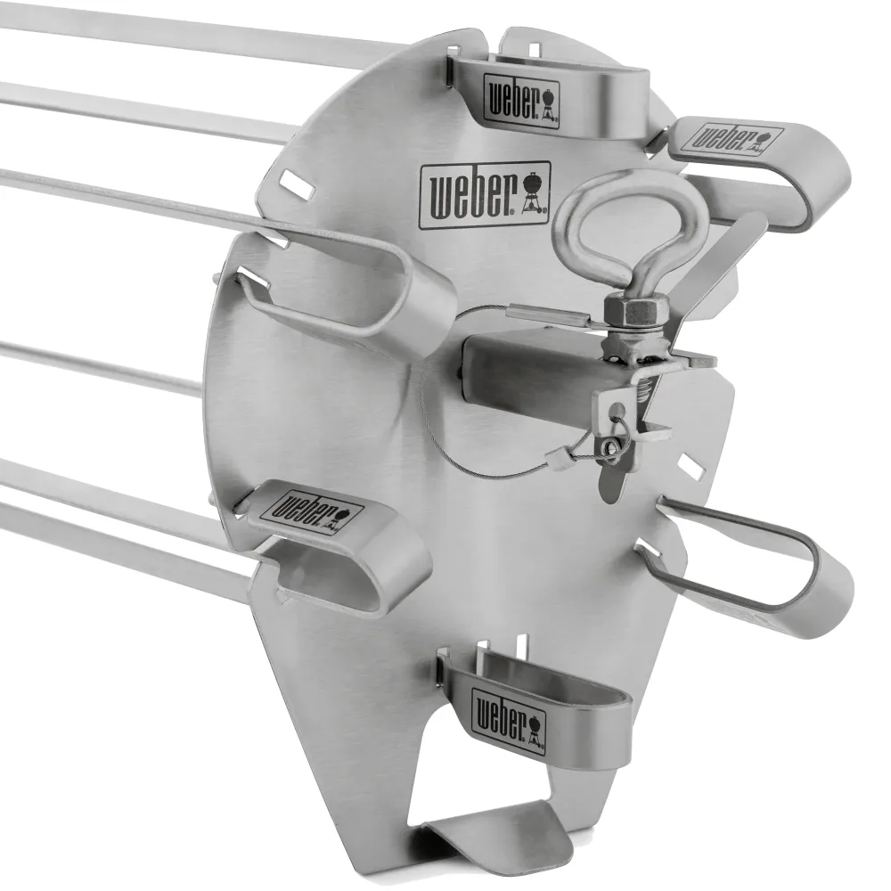 Weber - Jeu de brochettes pour rôtissoire WEBER CRAFTED