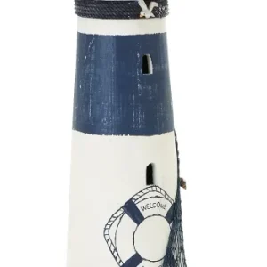 Seaside Nautical Coastal Lighthouse Décor Benzara