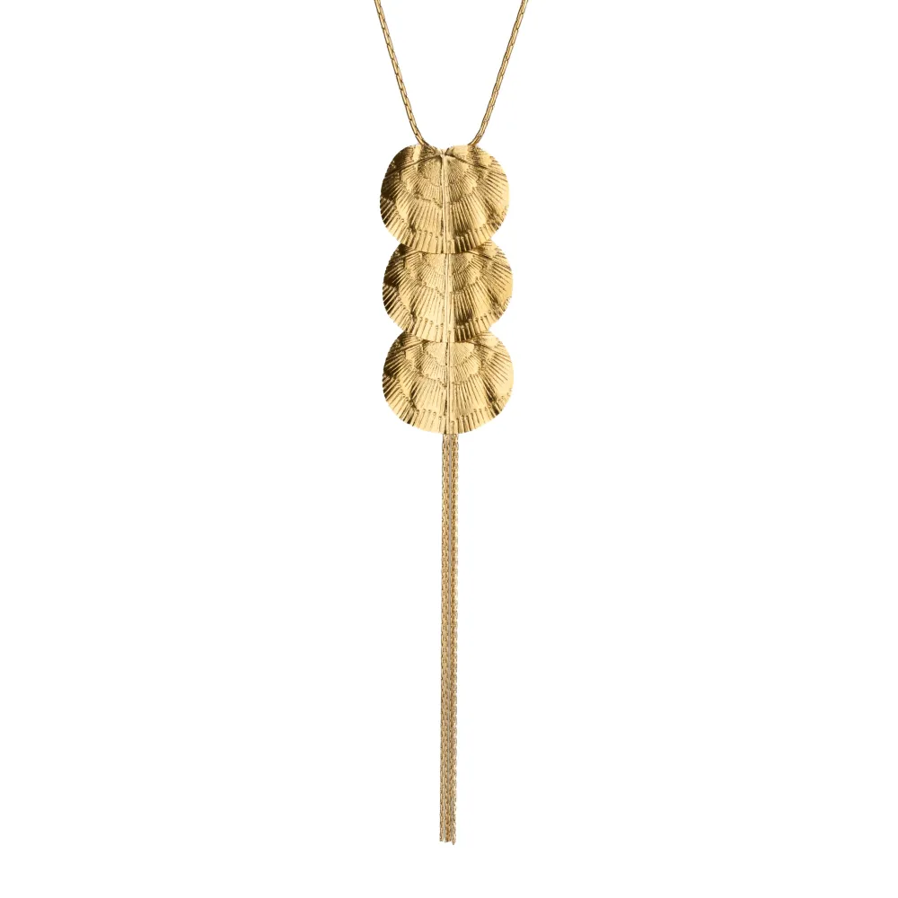 Collar de Cadena Gold Reef Waterfall