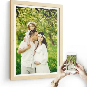 Cuadro personalizado con tu foto | Tu foto enmarcada | Regalo personalizado | Impresión digital de fotografia papel brillo...