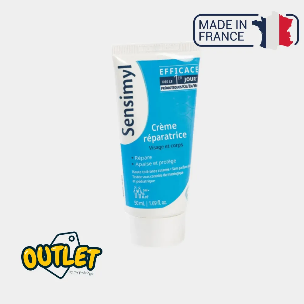 Crème réparatrice - Apaise et protège - 50 ml - Sensimyl // Date Courte