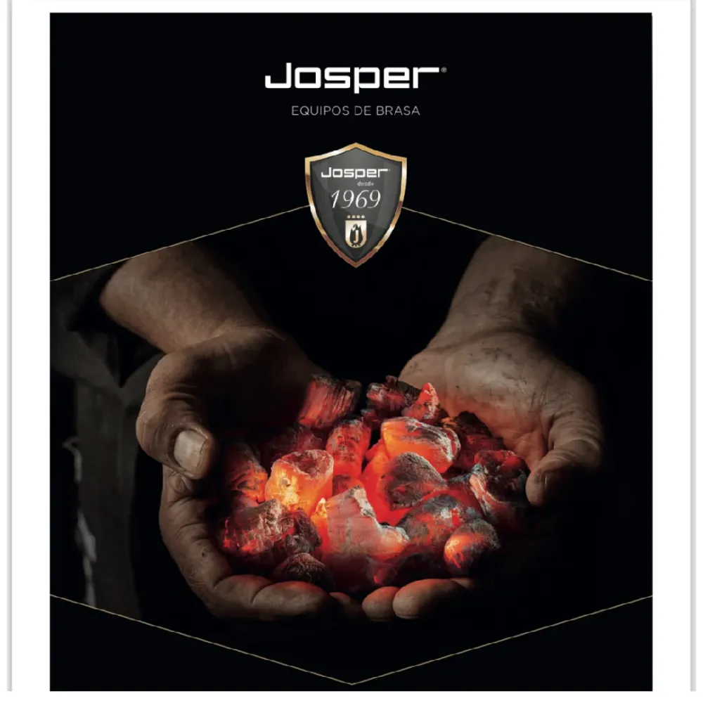 Ahumador de Madera PVJ-76-1-1-MB JOSPER Parrilla Vasca - Monoblock individual para 70 comensales