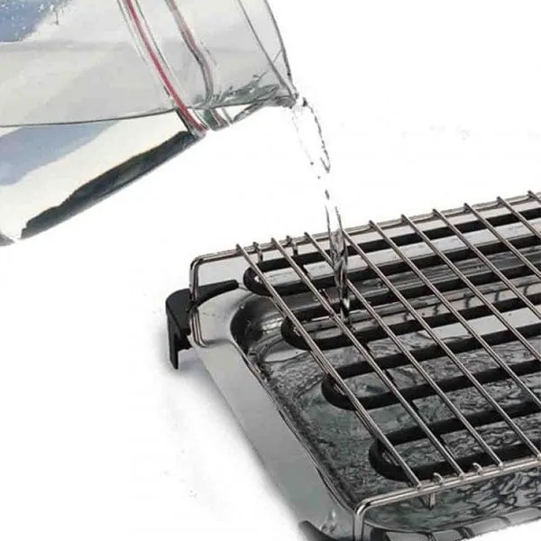 Barbacoa eléctrica Jata BQ101 2400W parilla 2 alturas Resistente al Calor