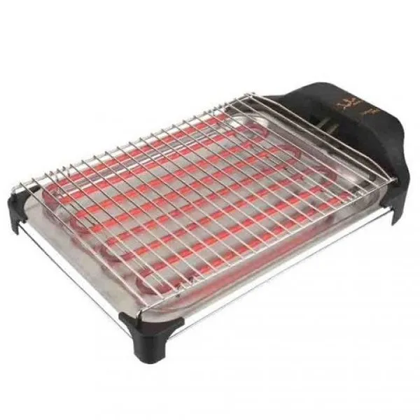 Barbacoa eléctrica Jata BQ101 2400W parilla 2 alturas | Garantí Incluida