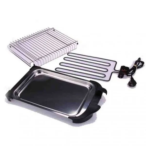 Barbacoa eléctrica Jata BQ101 2400W parilla 2 alturas | Garantí Incluida