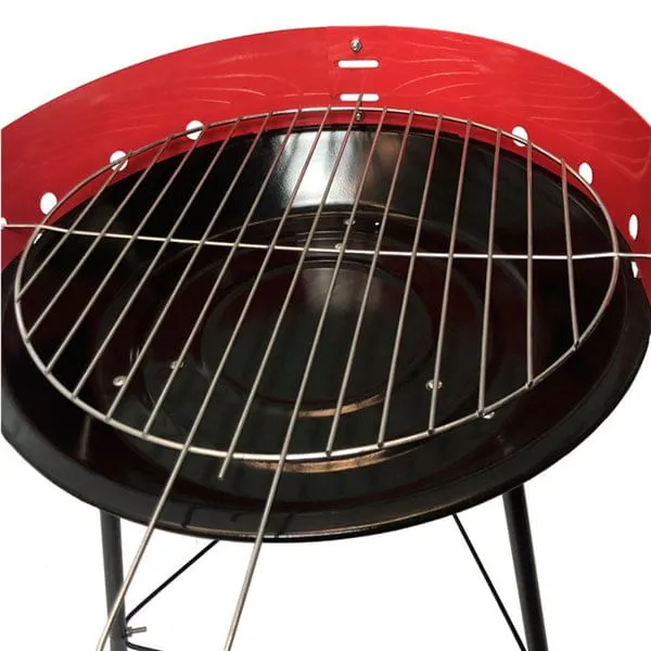 Estuche de Transporte para Barbacoa de carbón Bara 7house parrilla regulable rojo/negro 49,5x38,5x44 cm