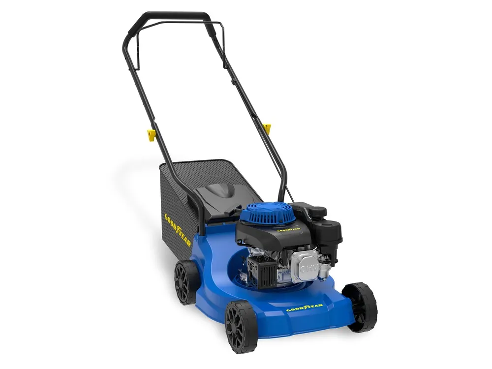 Goodyear cortacésped gasolina ohv 4t - 132cc, 2.5kw/3.35hp espacioso 39cm