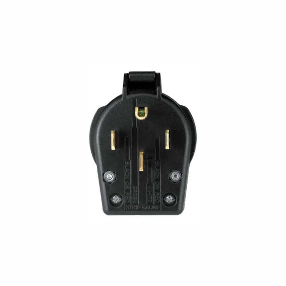 Clavija de potencia angulada 3p 4h 30a 125/250v nema 14-30 y 14-50 mca. Arrow hart.