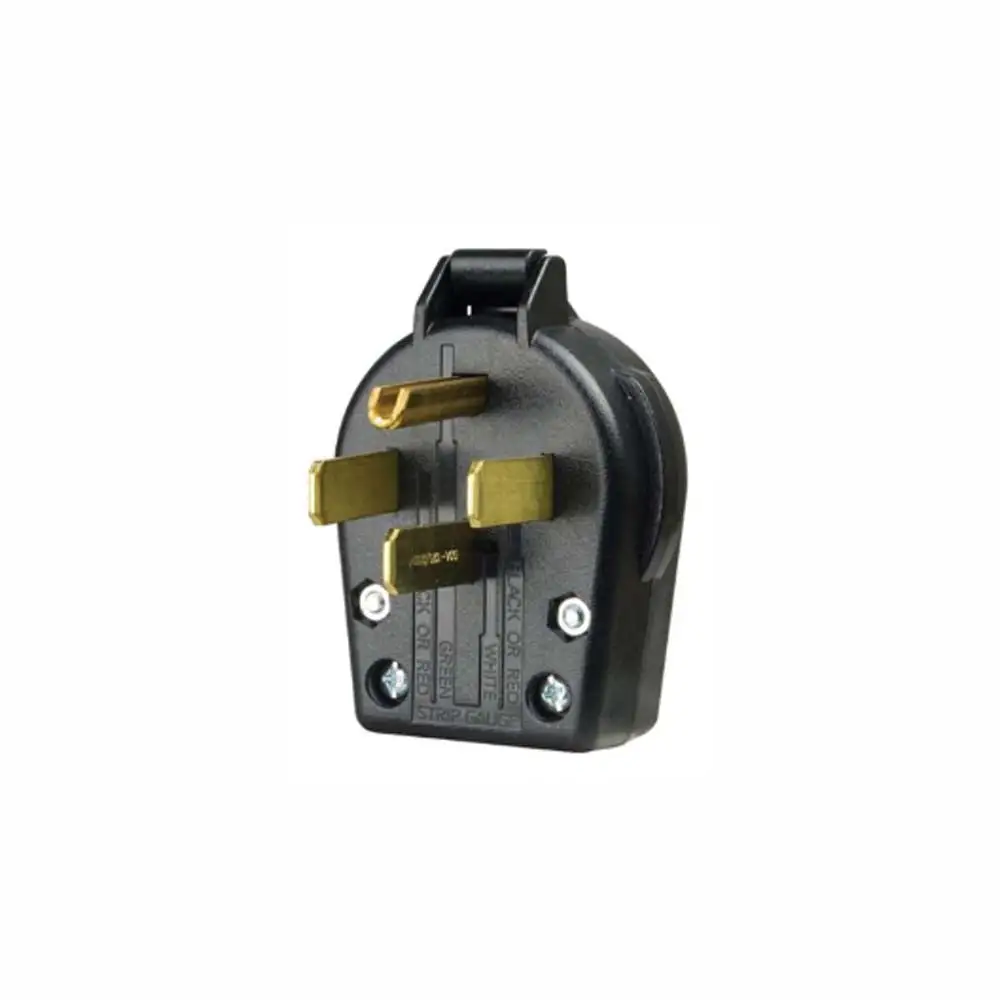 Clavija de potencia angulada 3p 4h 30a 125/250v nema 14-30 y 14-50 mca. Arrow hart.
