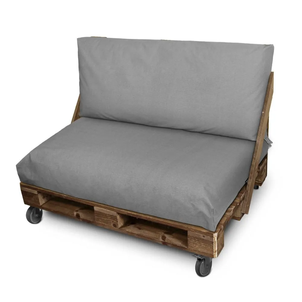 Cojín para palets respaldo 120x45x25 gris obvio naylim mate happers