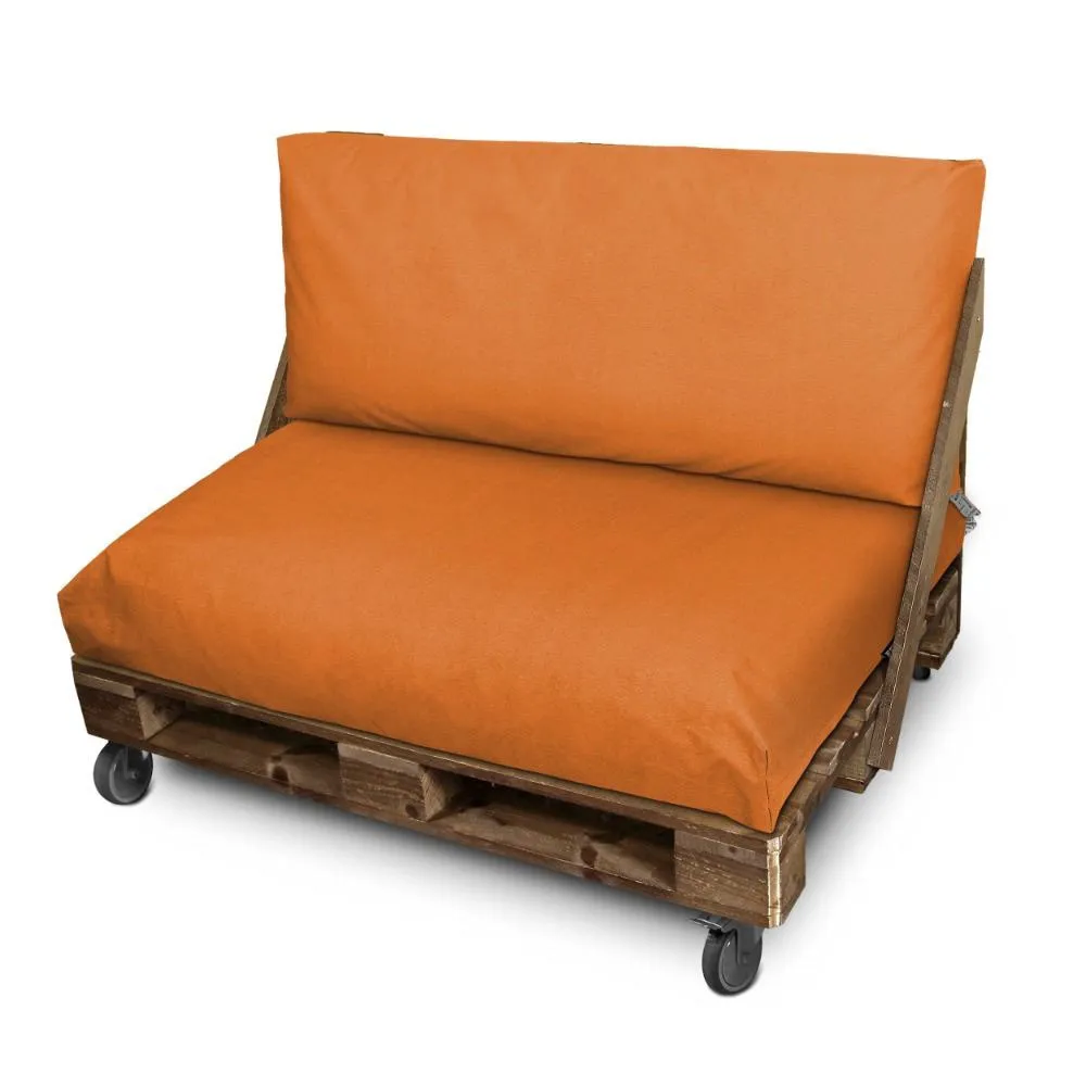 Cojín para palets respaldo 80x45x25 naranja naylim mate happers
